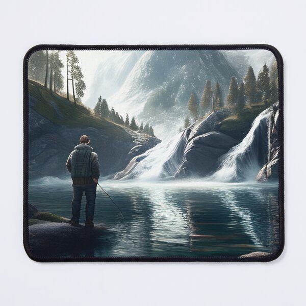 Item preview, Fishing in the Falls designed and sold by D3monic.