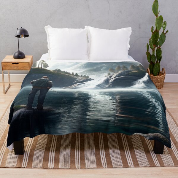 Item preview, Fishing in the Falls designed and sold by D3monic.