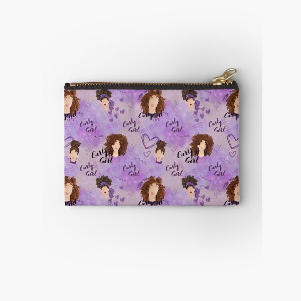 Item preview, Loving the Curly Girl Life (Brown) designed and sold by Curly-Cuties.
