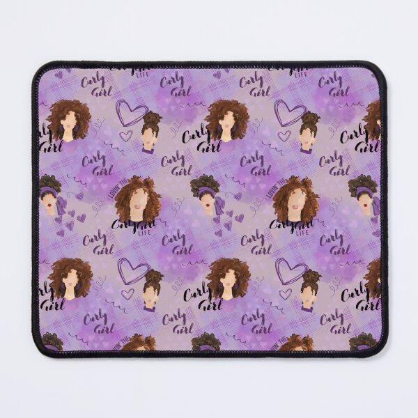 Item preview, Loving the Curly Girl Life (Brown) designed and sold by Curly-Cuties.