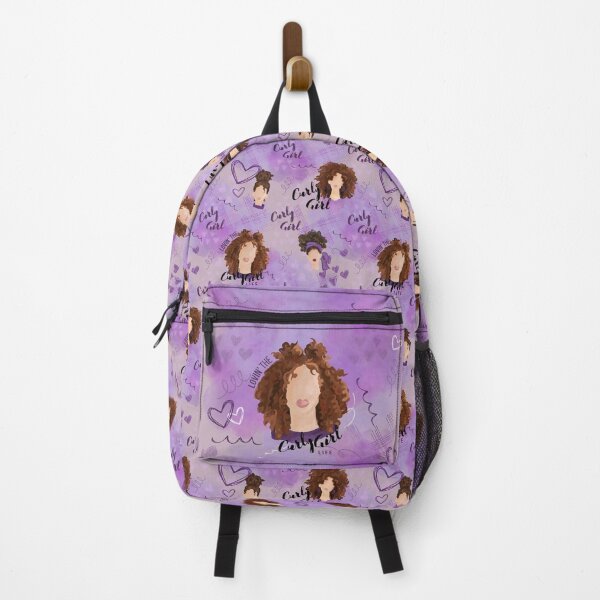 Item preview, Loving the Curly Girl Life (Brown) designed and sold by Curly-Cuties.