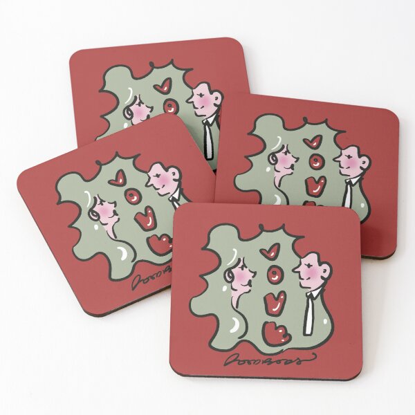 Item preview, Valentines edition, about time u go on a date (Red) designed and sold by Doodbods.