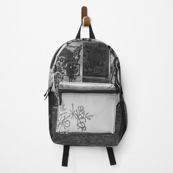 Item preview, Abandoned building in Greece. Street art. Bw photography designed and sold by Phoebe-skg.