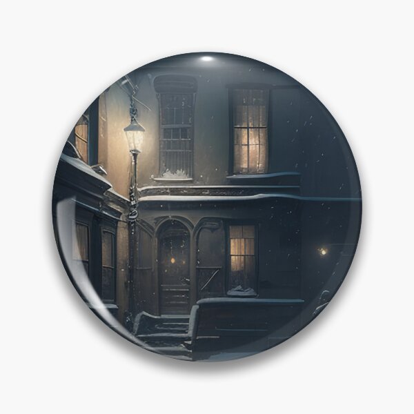 Item preview, Frosty Snow Street designed and sold by D3monic.