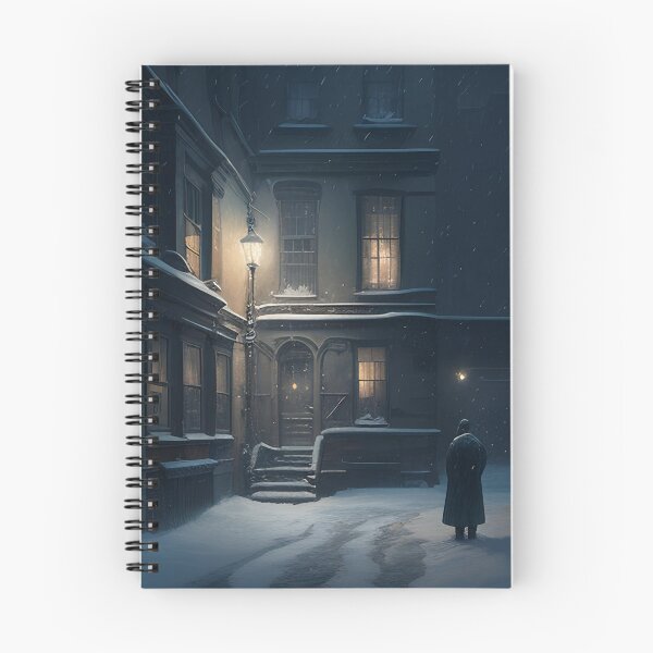 Item preview, Frosty Snow Street designed and sold by D3monic.
