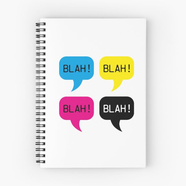 Item preview, Process Color speech bubbles - cmyk - cyan, magenta, yellow, black designed and sold by SirenSeventyOne.