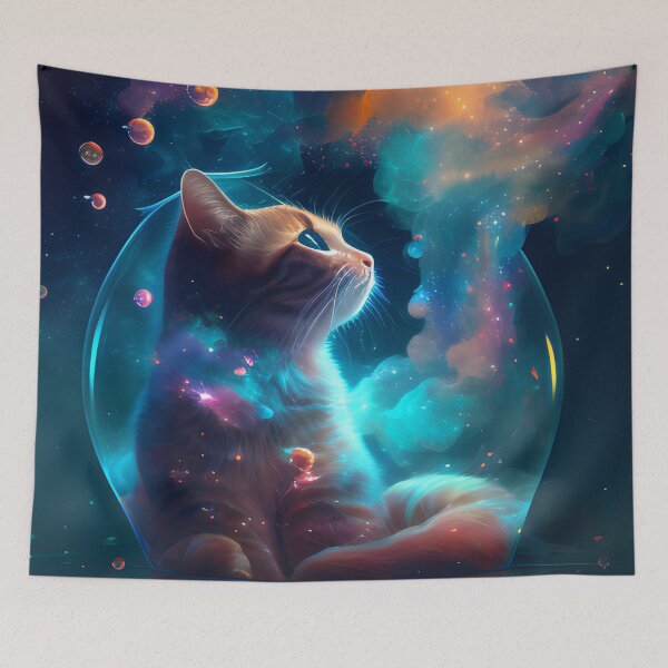 Item preview, Galactic Feline designed and sold by D3monic.