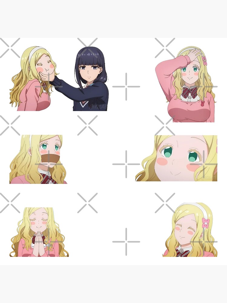 Tomo, Misuzu and Carol, Anime Tomo-chan wa Onnanoko! (Tomo-chan Is a  Girl!) Sticker for Sale by Risumu