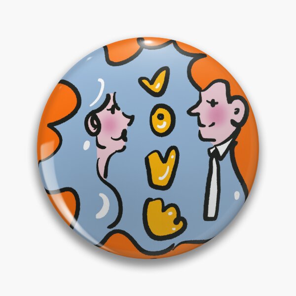 Item preview, Valentines edition, about time u go on a date (orange) designed and sold by Doodbods.