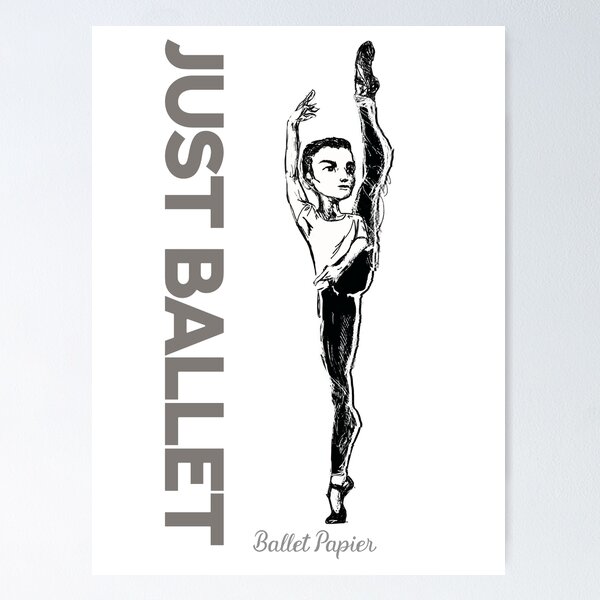 Item preview, Just Ballet Boy designed and sold by BereniceLaPlaca.
