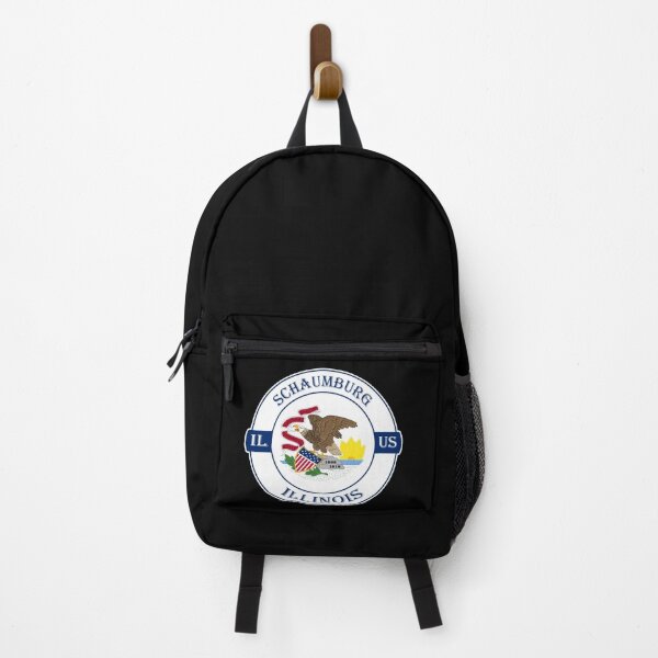 Item preview, Schaumburg Illinois Flag USA Seal Stamp Badge Travel Souvenir designed and sold by TeeHome.