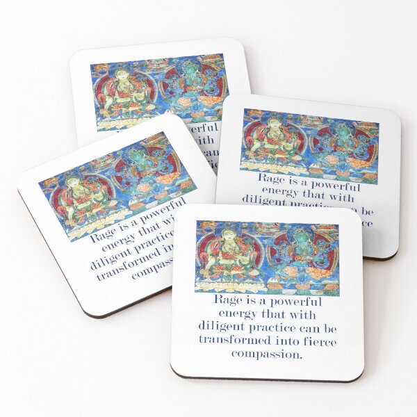 Item preview, Rage Is A Powerful Energy - Compassion Quote  designed and sold by CrankyOldDude.