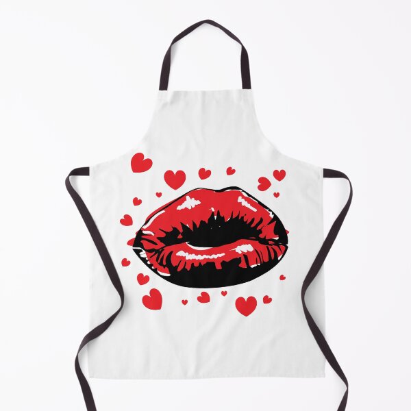 Item preview, Lips-Alternative Valentines, Hearts, red, February designed and sold by jhojho.