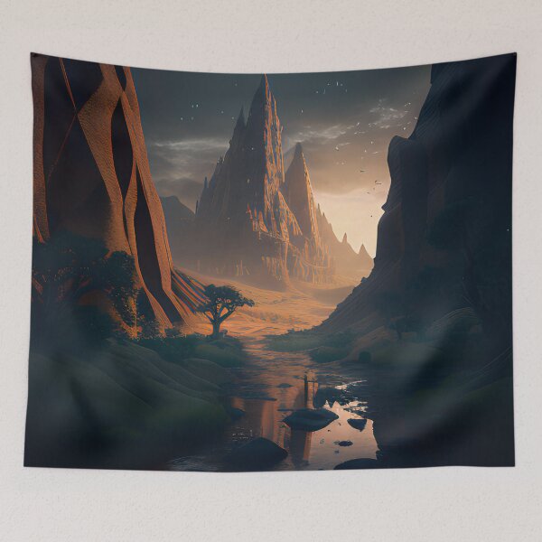 Item preview, Lost Among the Peaks designed and sold by D3monic.