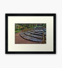 Garden Steps (3) Framed Print
