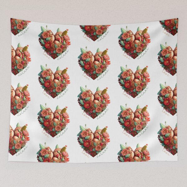 Item preview, Beating Heart of Flowers designed and sold by CreativNode.