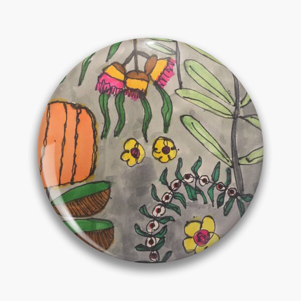 Item preview, Native flowers Assie designed and sold by Kattrend.