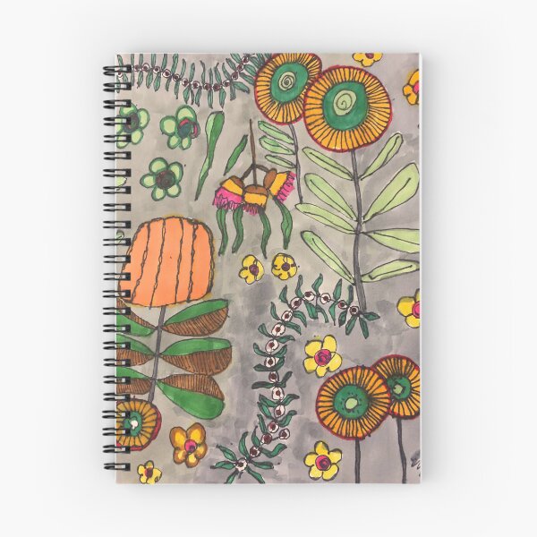 Item preview, Native flowers Assie designed and sold by Kattrend.