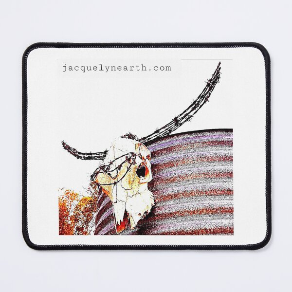 Item preview, Cow Skull with Barbed Wire Horns designed and sold by jacquelynearth.