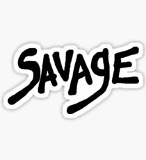 Savage Word Stickers | Redbubble