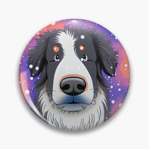 Item preview, Colorful digital portrait of Bernese Mountain Dog designed and sold by AlbertandOlly.