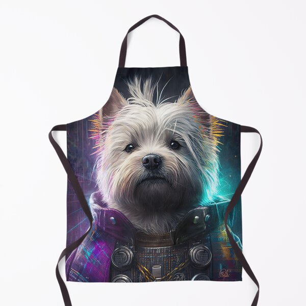 Item preview, Westie Cyberpunk wizard designed and sold by Ruletattoo.