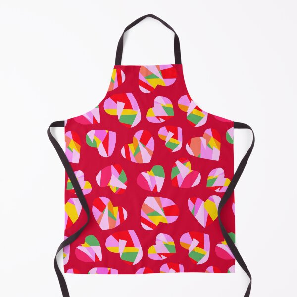 Item preview, HAPPY HEART PATTERN COLLAGE 2. RED designed and sold by Dominiquevari.