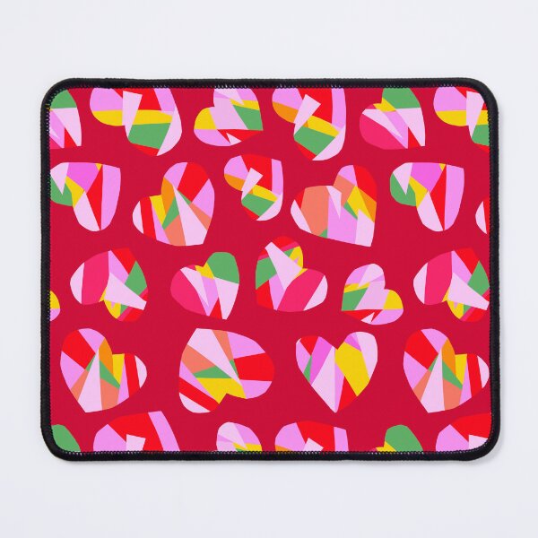 Item preview, HAPPY HEART PATTERN COLLAGE 2. RED designed and sold by Dominiquevari.
