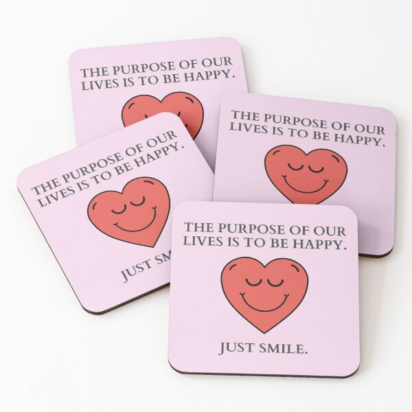 Item preview, Just Smile | The purpose of our lives is to be happy designed and sold by MrDoze.