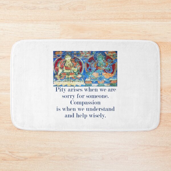 Item preview, Pity Arises When We Are Sorry For Someone - Compassion Quote  designed and sold by CrankyOldDude.