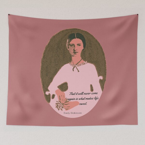 Item preview, Emily Dickinson stamp and quote designed and sold by artbleed.