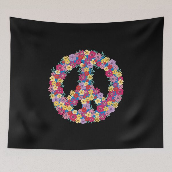 Item preview, Peace Sign Flowers Lover Design Cute Summer Art designed and sold by alenaz.