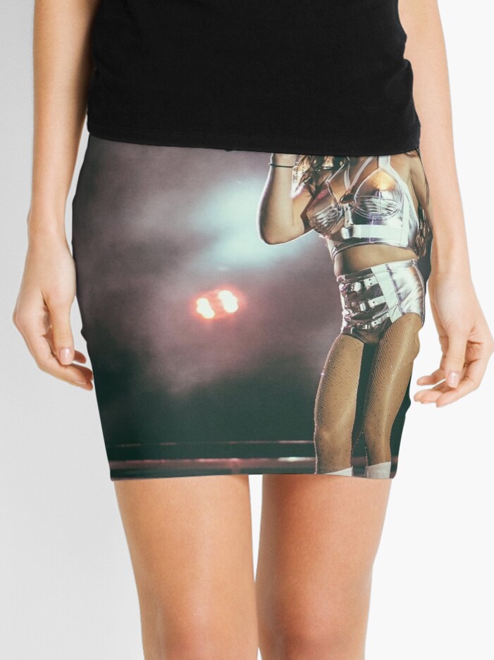 Lauren Jauregui Mini Cutout Skirt