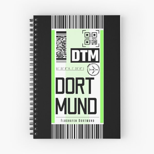 Item preview, DORTMUND DTM classic luggage tag stickers designed and sold by LeddsoDello.