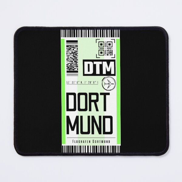 Item preview, DORTMUND DTM classic luggage tag stickers designed and sold by LeddsoDello.