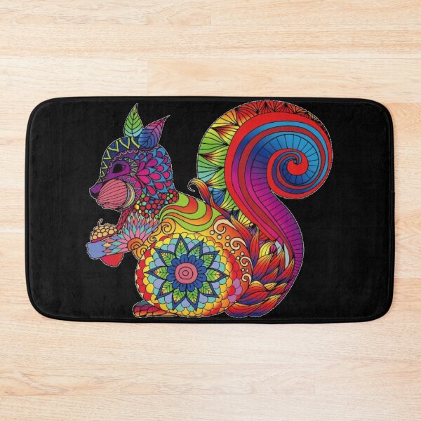 Item preview, multi-colored squirrel designed and sold by Ahimsazen.