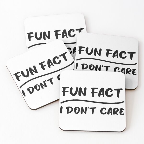 Item preview, Fun fact i don't care - Sarcastic i don't care quote designed and sold by Blonc-ou.