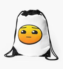 Geometry dash hard Drawstring Bag