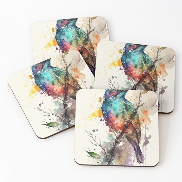 Item preview, Watercolors animals - The bird 2 designed and sold by AB9-Designs.