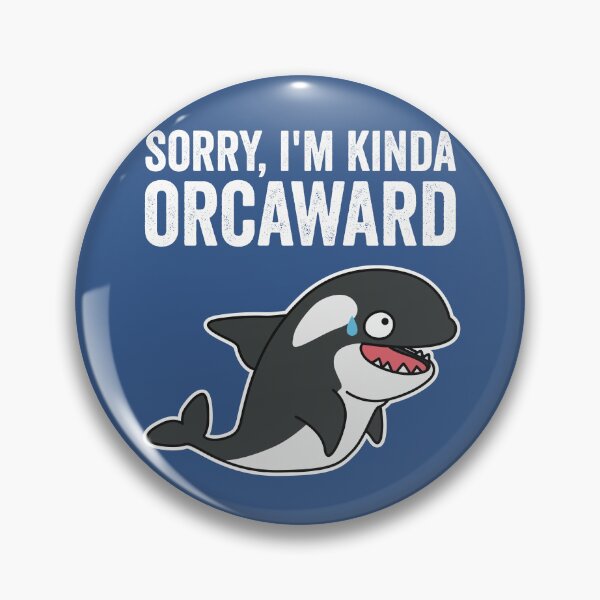 Artikelvorschau, Tut mir leid, ich bin ein bisschen Orcaward Ungeschickter Orca Kawaii süß entworfen und verkauft von MeowsAndMakes.