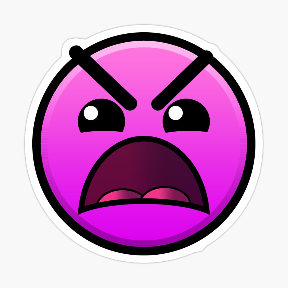 geometry dash insane' Sticker