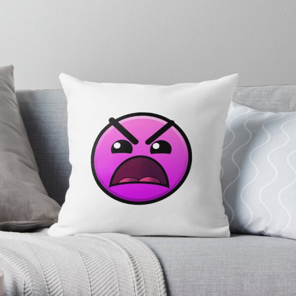 Geometry Dash Insane Throw Pillow For Sale By Corybaxter Redbubble