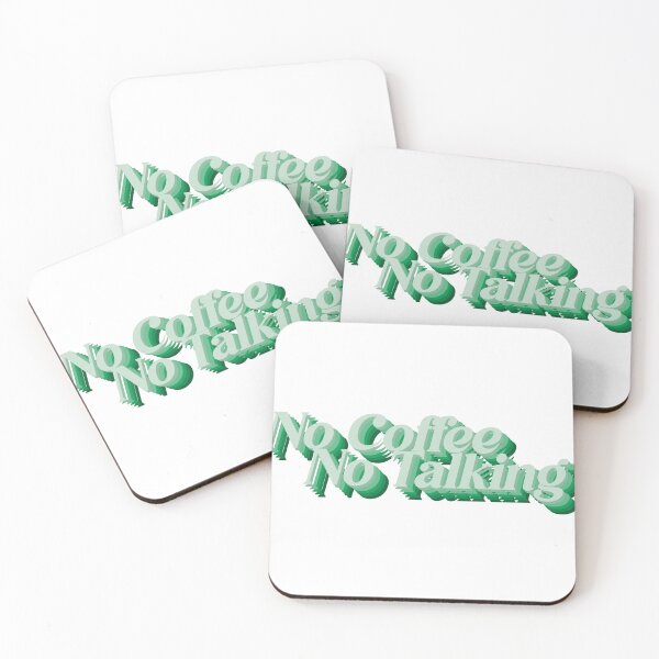 Item preview, No Coffee No talking designed and sold by dean-ward4.