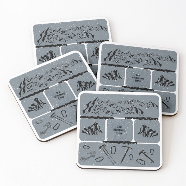 Item preview, Ice Climbing Time designed and sold by bluespruce2024.