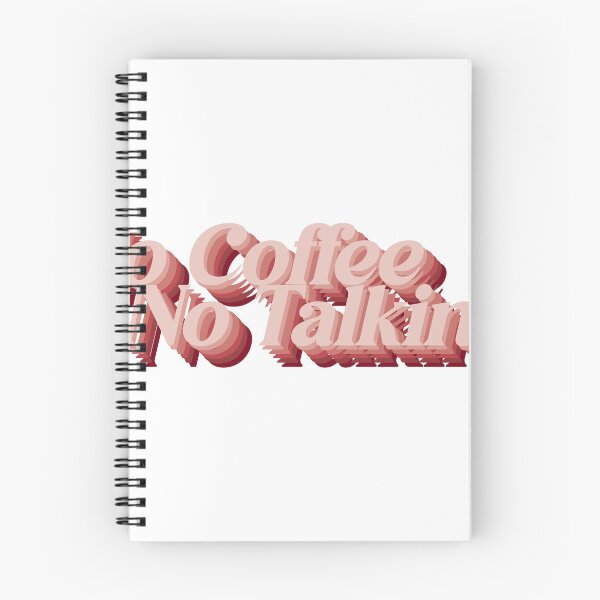 Item preview, no coffee no talking designed and sold by dean-ward4.