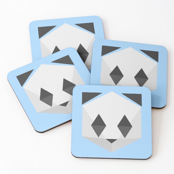 Item preview, Panda (blue) designed and sold by animinimal.