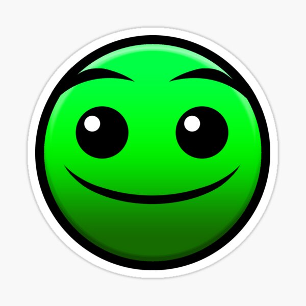 Geometry dash normal Sticker