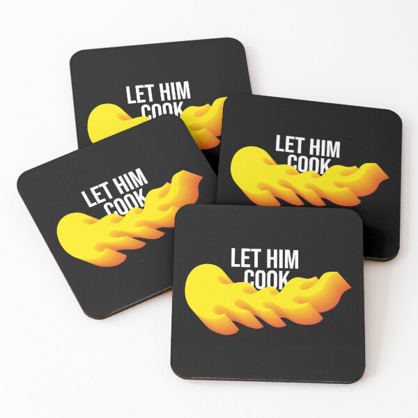 Item preview, Let him cook with fire designed and sold by ItsMemeMachine.
