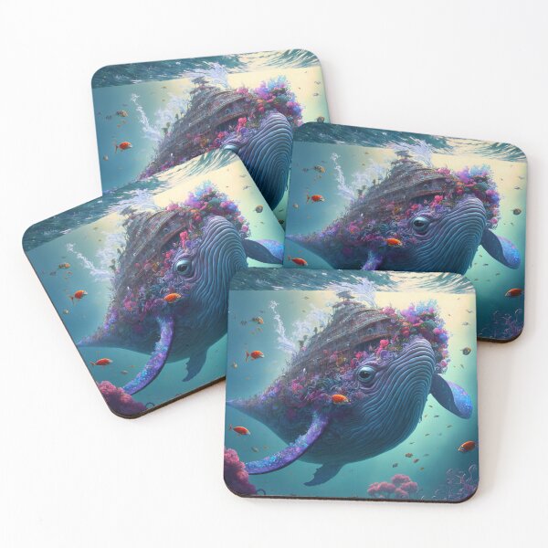 Artikelvorschau, Fantasy Water World Seascape Art 42 – Bunte Cartoon-Reise entworfen und verkauft von Sunchaser World.