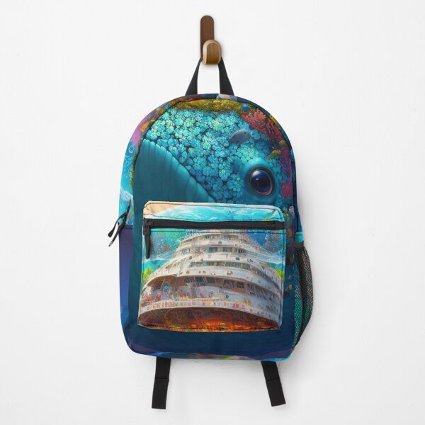 Artikelvorschau, Fantasy Water World Seascape Art 43 – Bunte Cartoon-Reise entworfen und verkauft von Sunchaser World.